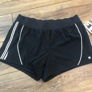 NWT Women’s Side Stripe Athletic Shorts